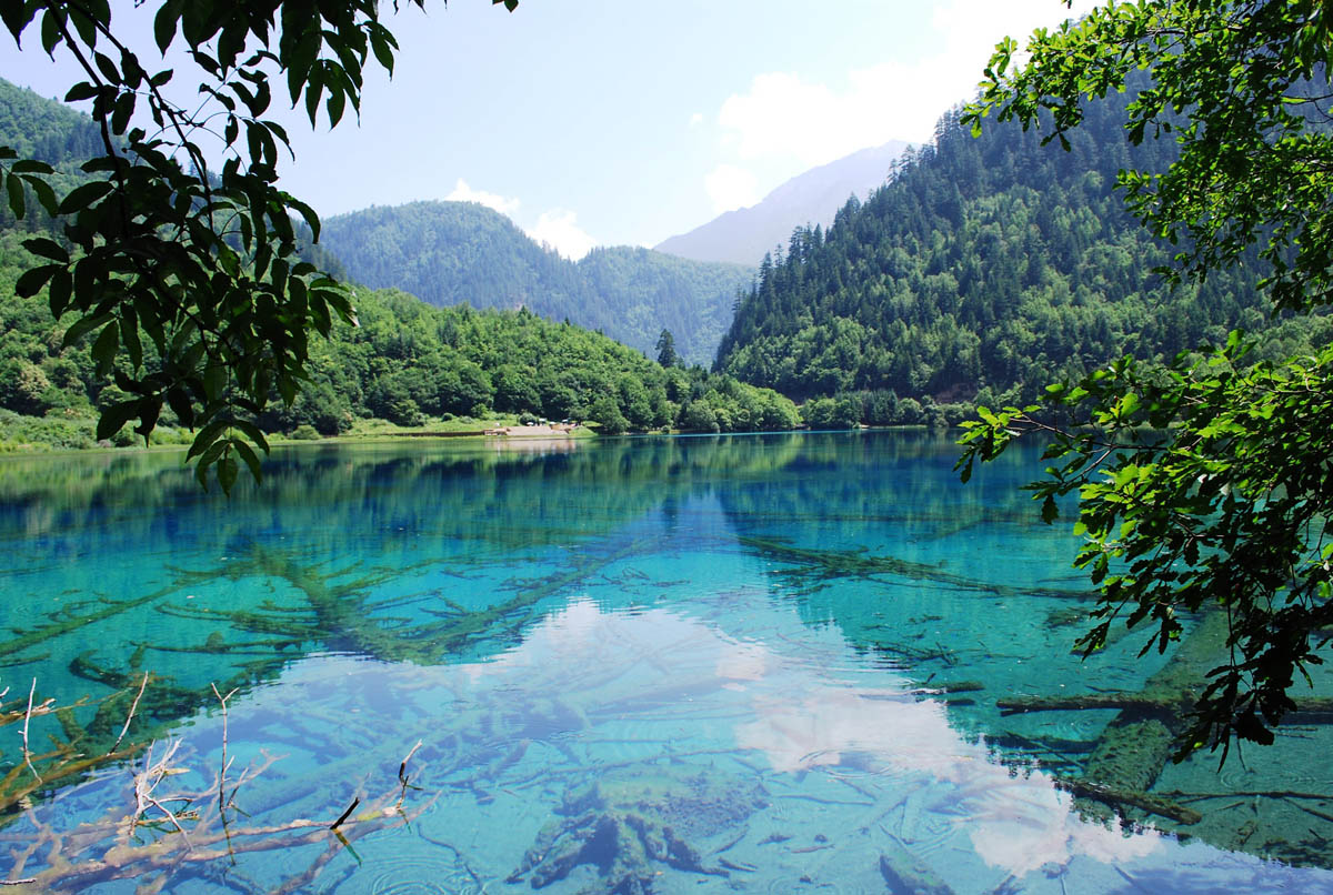 Озера долины Цзючжайгоу в Китае