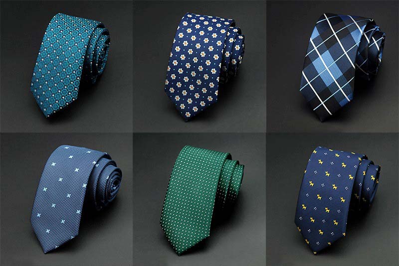 Какие бывают виды мужских галстуков?