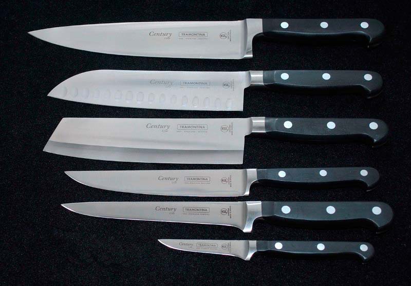 Какие бывают виды кухонных ножей?